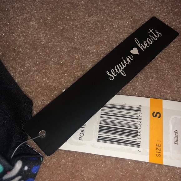 Colorful Sequin Hearts Dress - Picture 6 of 6